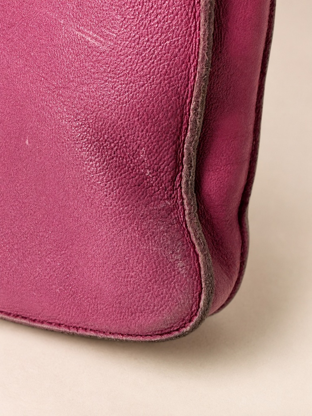 Hermes Milo Clou de Selle Pink Fuchsia Lambskin Crossbody Bag COA - Picture 12 of 16